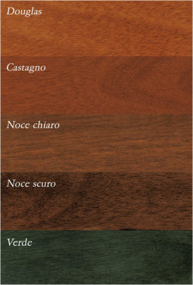 basculanti in legno: tinte e colori OKOUME'